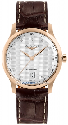 Buy this new Longines Master Automatic 38.5mm L2.628.8.77.3 mens watch for the discount price of £6,300.00. UK Retailer.