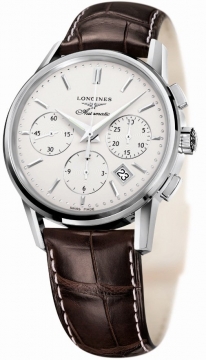 Buy this new Longines Heritage Chronograph L2.733.4.72.2 mens watch for the discount price of £1,922.00. UK Retailer.