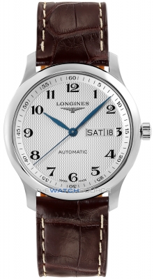 Buy this new Longines Master Automatic 38.5mm L2.755.4.78.3 mens watch for the discount price of £1,487.00. UK Retailer.