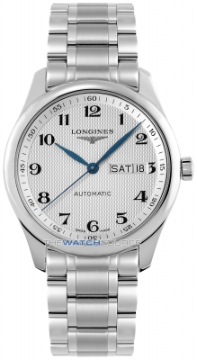 Buy this new Longines Master Automatic 38.5mm L2.755.4.78.6 mens watch for the discount price of £1,487.50. UK Retailer.