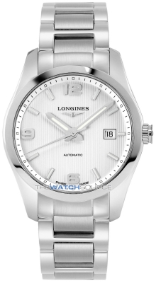 Buy this new Longines Conquest Classic Automatic 40mm L2.785.4.76.6 mens watch for the discount price of £1,672.00. UK Retailer.