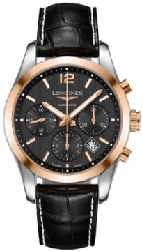 Buy this new Longines Conquest Classic Automatic Chronograph 41mm L2.786.5.56.3 mens watch for the discount price of £2,596.00. UK Retailer.