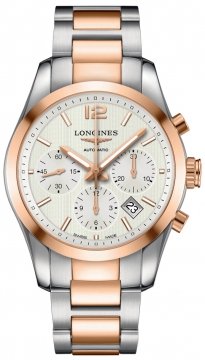Buy this new Longines Conquest Classic Automatic Chronograph 41mm L2.786.5.76.7 mens watch for the discount price of £3,196.00. UK Retailer.
