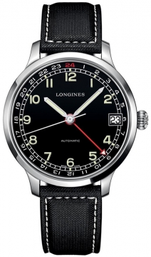 Buy this new Longines Heritage Military L2.789.4.53.0 mens watch for the discount price of £1,224.00. UK Retailer.