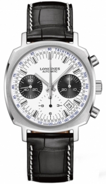 Buy this new Longines Heritage Chronograph L2.791.4.72.0 mens watch for the discount price of £1,836.00. UK Retailer.