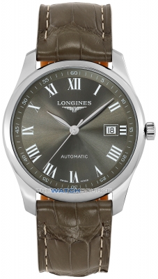 Buy this new Longines Master Automatic 40mm L2.793.4.71.5 mens watch for the discount price of £1,848.00. UK Retailer.