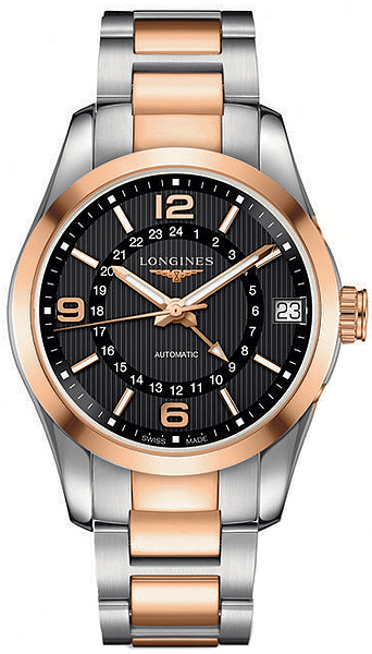 Buy this new Longines Conquest Classic Automatic GMT 42mm L2.799.5.56.7 ...