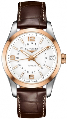 Buy this new Longines Conquest Classic Automatic GMT 42mm L2.799.5.76.3 mens watch for the discount price of £2,380.00. UK Retailer.