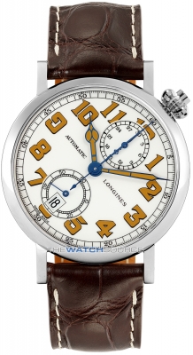 Buy this new Longines Heritage Avigation L2.812.4.23.2 mens watch for the discount price of £2,538.00. UK Retailer.