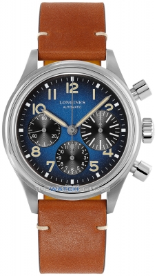 Buy this new Longines Heritage Avigation L2.816.1.93.2 mens watch for the discount price of £3,610.00. UK Retailer.
