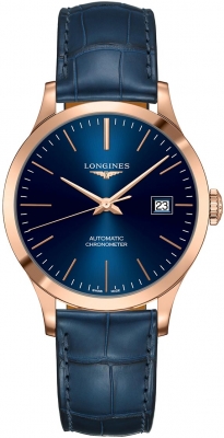 Buy this new Longines Record 38.5mm L2.820.8.92.2 midsize watch for the discount price of £5,319.00. UK Retailer.