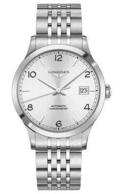Buy this new Longines Record 40mm L2.821.4.76.6 mens watch for the discount price of £1,935.00. UK Retailer.