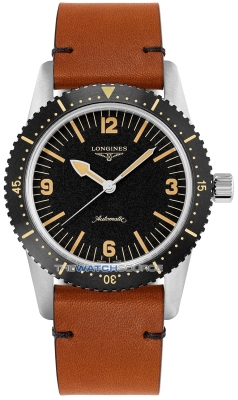 Buy this new Longines Heritage Skin Diver L2.822.4.56.2 mens watch for the discount price of £2,200.00. UK Retailer.