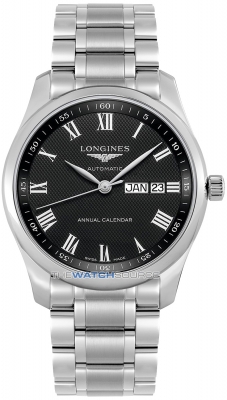 Buy this new Longines Master Automatic 40mm L2.910.4.51.6 mens watch for the discount price of £2,115.00. UK Retailer.