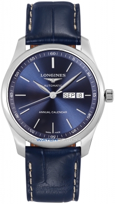 Buy this new Longines Master Automatic 40mm L2.910.4.92.0 mens watch for the discount price of £2,115.00. UK Retailer.