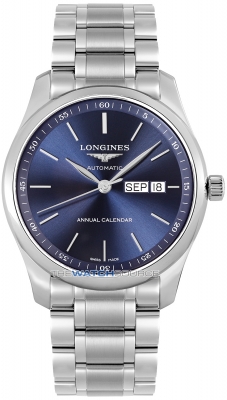 Buy this new Longines Master Automatic 40mm L2.910.4.92.6 mens watch for the discount price of £2,115.00. UK Retailer.