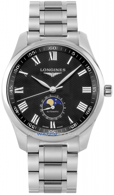 Buy this new Longines Master Moonphase Automatic 42mm L2.919.4.51.6 mens watch for the discount price of £2,250.00. UK Retailer.