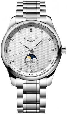 Buy this new Longines Master Moonphase Automatic 42mm L2.919.4.77.6 mens watch for the discount price of £2,565.00. UK Retailer.