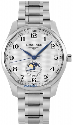 Buy this new Longines Master Moonphase Automatic 42mm L2.919.4.78.6 mens watch for the discount price of £2,125.00. UK Retailer.