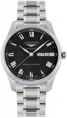 Buy this new Longines Master Automatic 42mm L2.920.4.51.6 mens watch for the discount price of £2,160.00. UK Retailer.