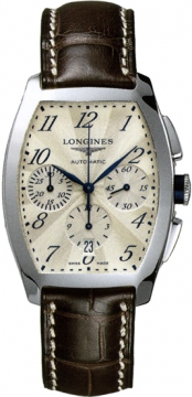 Buy this new Longines Evidenza Large L2.643.4.73.4 mens watch for the discount price of £2,000.00. UK Retailer.