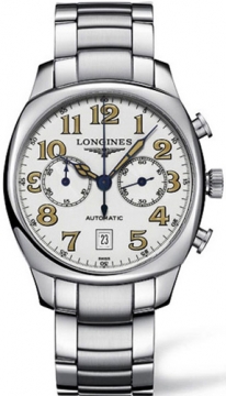 Buy this new Longines Spirit Automatic Chronograph 40.5mm L2.705.4.23.6 mens watch for the discount price of &pound;975.00. UK Retailer.