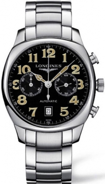Buy this new Longines Spirit Automatic Chronograph 40.5mm L2.705.4.53.6 mens watch for the discount price of &pound;975.00. UK Retailer.