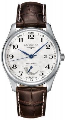 Buy this new Longines Master Power Reserve 40mm L2.908.4.78.3 mens watch for the discount price of £2,340.00. UK Retailer.