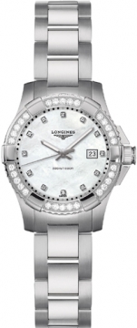 Buy this new Longines HydroConquest Quartz 25mm L3.147.0.87.6 ladies watch for the discount price of &pound;1,275.00. UK Retailer.