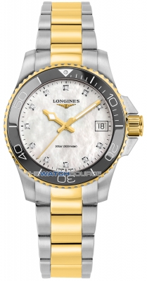 Buy this new Longines HydroConquest Quartz 32mm L3.370.3.87.6 ladies watch for the discount price of £1,710.00. UK Retailer.