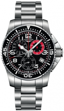 Buy this new Longines HydroConquest Quartz Chrono 41mm L3.690.4.53.6 mens watch for the discount price of £765.00. UK Retailer.