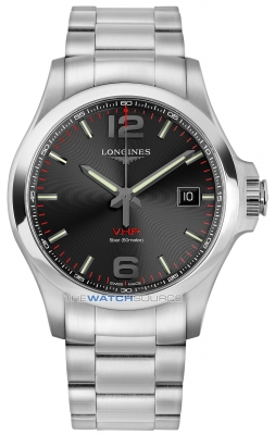 Buy this new Longines Conquest V.H.P. 43mm L3.726.4.56.6 mens watch for the discount price of £950.00. UK Retailer.