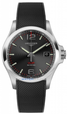 Buy this new Longines Conquest V.H.P. 43mm L3.726.4.56.9 mens watch for the discount price of £924.00. UK Retailer.