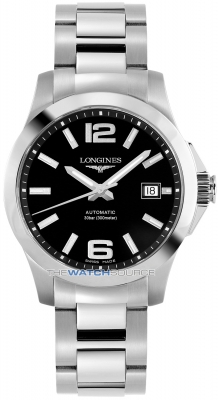Buy this new Longines Conquest Automatic 39mm L3.776.4.58.6 mens watch for the discount price of £1,125.00. UK Retailer.