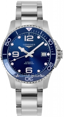 Buy this new Longines HydroConquest Automatic 39mm L3.780.4.96.6 mens watch for the discount price of £1,575.00. UK Retailer.