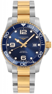 Buy this new Longines HydroConquest Automatic 41mm L3.781.3.96.7 mens watch for the discount price of £1,710.00. UK Retailer.