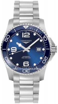 Buy this new Longines HydroConquest Automatic 41mm L3.781.4.96.6 mens watch for the discount price of £1,530.00. UK Retailer.