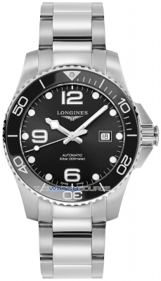 Buy this new Longines HydroConquest Automatic 43mm L3.782.4.56.6 mens watch for the discount price of £1,530.00. UK Retailer.