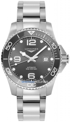 Buy this new Longines HydroConquest Automatic 43mm L3.782.4.76.6 mens watch for the discount price of £1,530.00. UK Retailer.