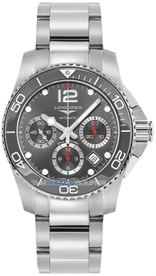 Buy this new Longines HydroConquest Automatic Chronograph 41mm L3.783.4.76.6 mens watch for the discount price of £2,200.00. UK Retailer.