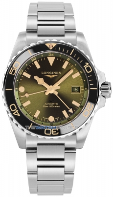 Buy this new Longines HydroConquest GMT 41mm L3.790.4.06.6 mens watch for the discount price of £2,385.00. UK Retailer.