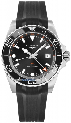 Buy this new Longines HydroConquest GMT 41mm L3.790.4.56.9 mens watch for the discount price of £2,252.00. UK Retailer.