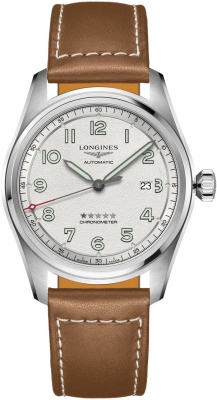 Buy this new Longines Spirit Automatic 42mm L3.811.4.73.2 mens watch for the discount price of £1,980.00. UK Retailer.