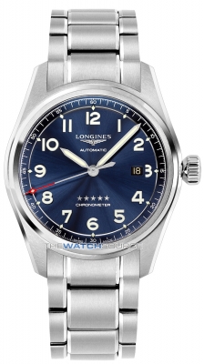 Buy this new Longines Spirit Automatic 42mm L3.811.4.93.6 mens watch for the discount price of £1,980.00. UK Retailer.