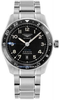 Buy this new Longines Spirit Zulu Time 42mm L3.812.4.53.6 mens watch for the discount price of £2,655.00. UK Retailer.