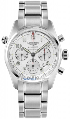 Buy this new Longines Spirit Automatic Chronograph 42mm L3.820.4.73.6 mens watch for the discount price of £2,700.00. UK Retailer.