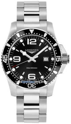 Buy this new Longines HydroConquest Quartz 44mm L3.840.4.56.6 mens watch for the discount price of £935.00. UK Retailer.