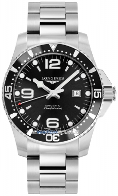 Buy this new Longines HydroConquest Automatic 44mm L3.841.4.56.6 mens watch for the discount price of £1,170.00. UK Retailer.