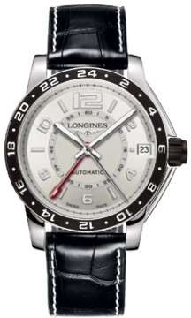 Buy this new Longines Admiral GMT L3.668.4.76.0 mens watch for the discount price of £1,485.00. UK Retailer.