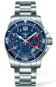 Buy this new Longines HydroConquest Automatic Chronograph 41mm L3.696.4.03.6 mens watch for the discount price of £1,189.00. UK Retailer.